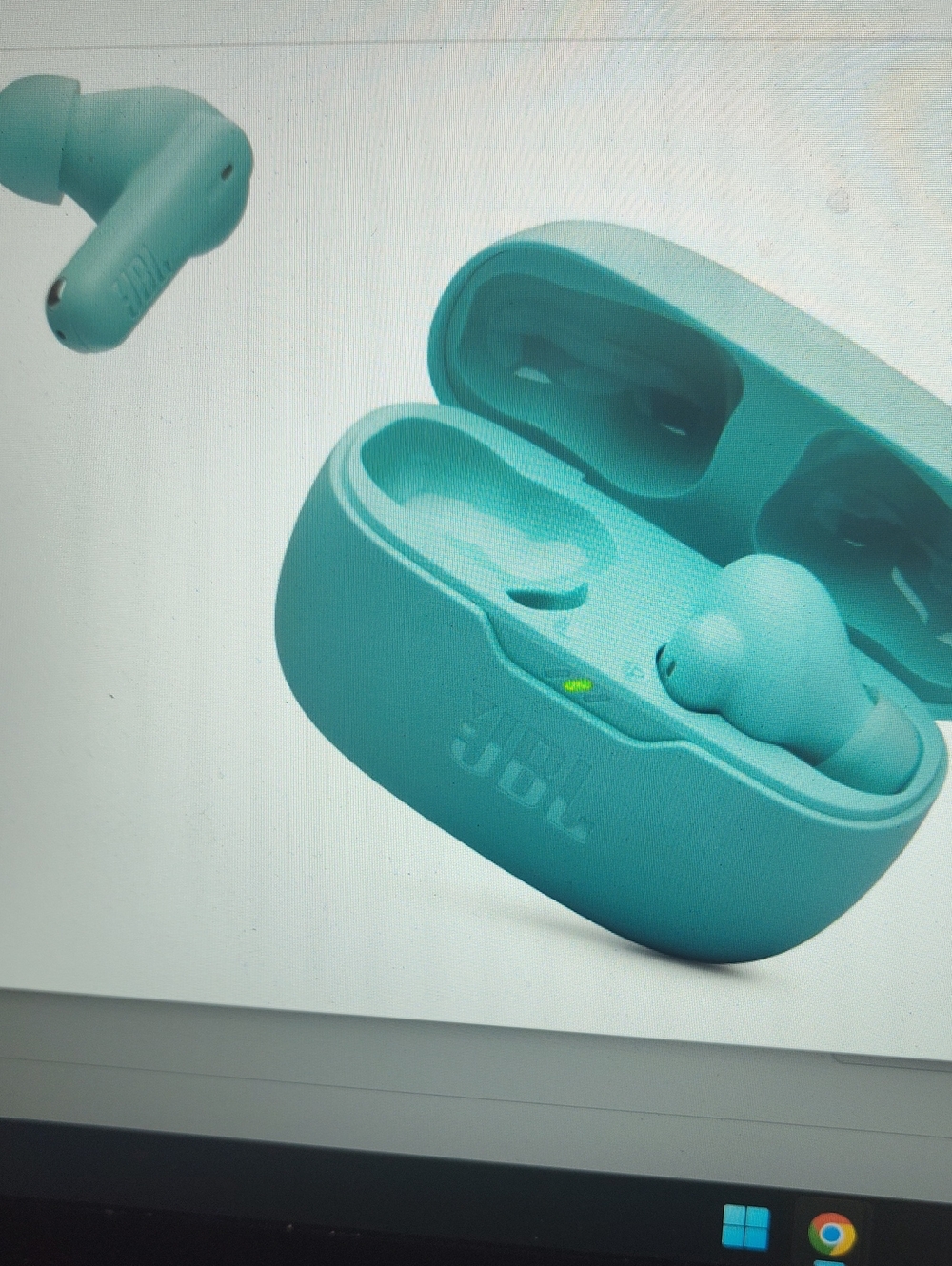 JBL VIBE BEAM 2  True Wireless Earbuds in Teal Blue